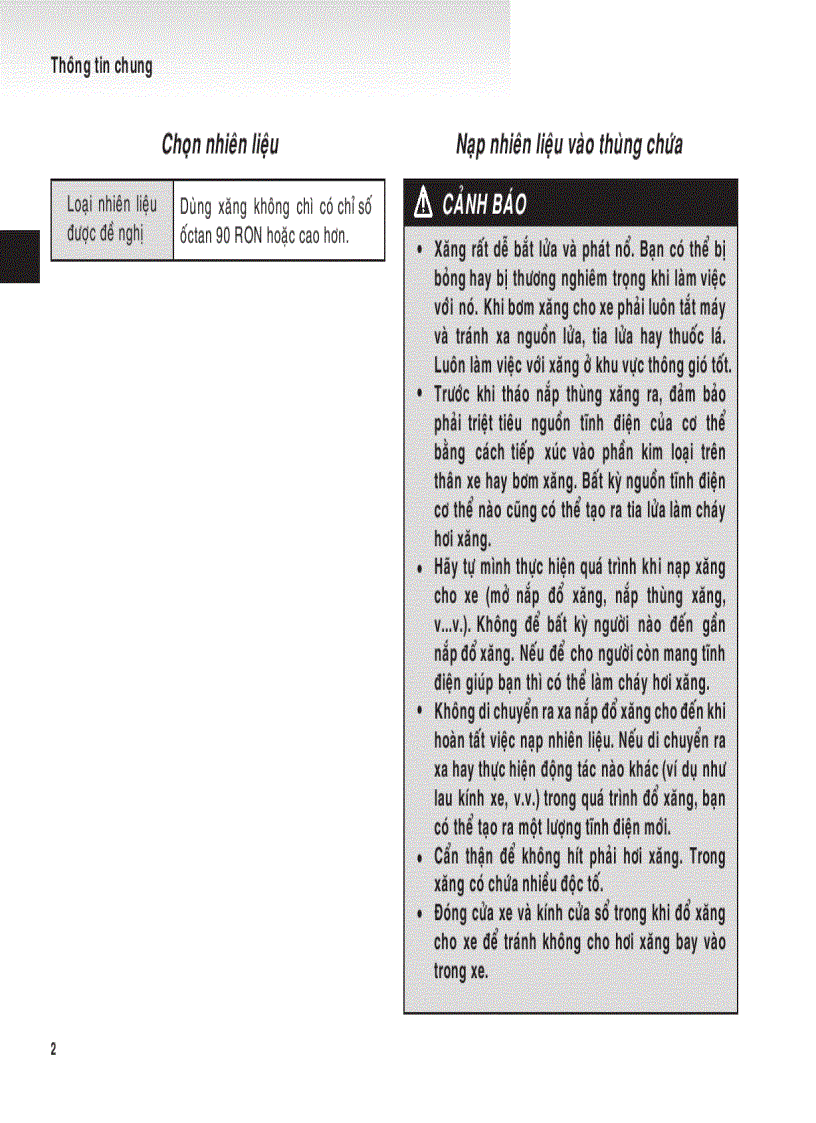 image for page Hướng dẫn sử dụng xe ô tô MITSUBISHI Zinger