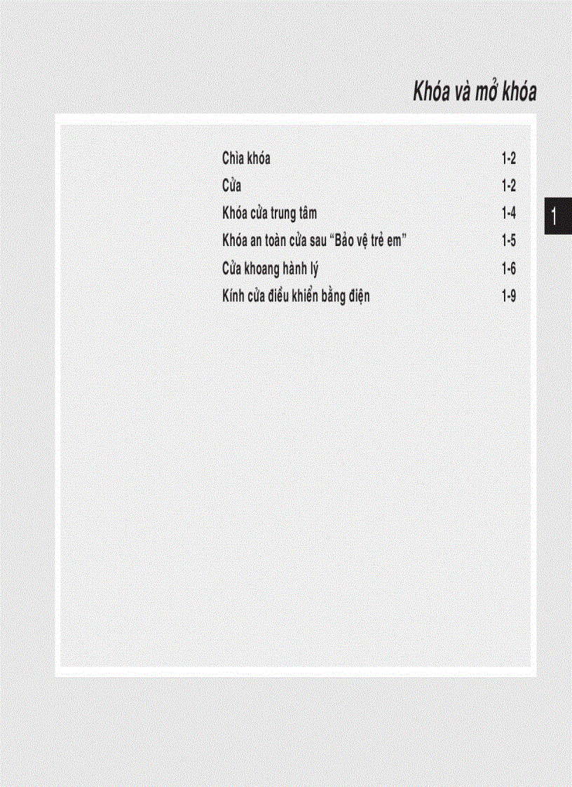 image for page Hướng dẫn sử dụng xe ô tô MITSUBISHI Zinger