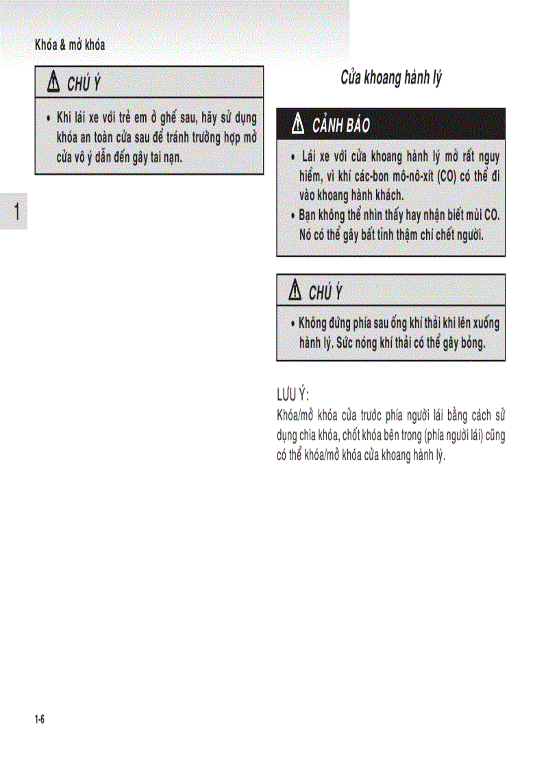 image for page Hướng dẫn sử dụng xe ô tô MITSUBISHI Zinger