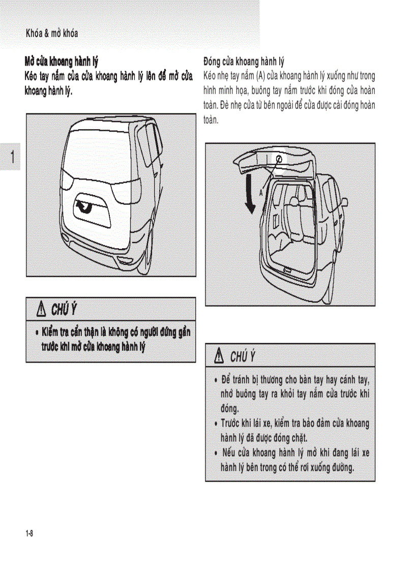 image for page Hướng dẫn sử dụng xe ô tô MITSUBISHI Zinger