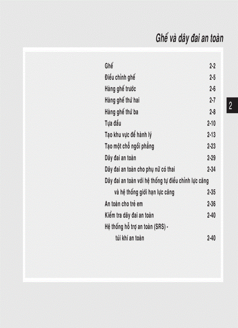 image for page Hướng dẫn sử dụng xe ô tô MITSUBISHI Zinger