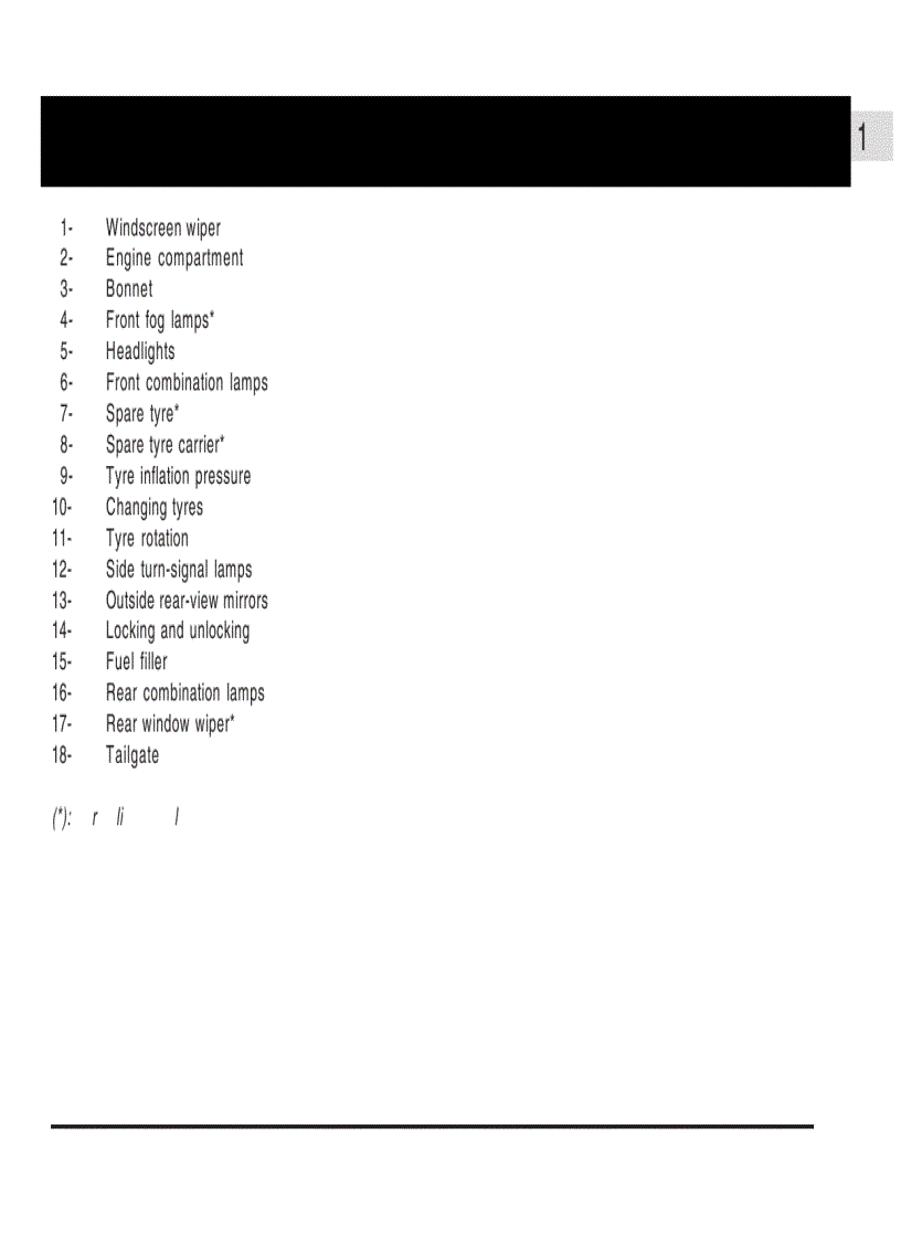 image for page Hướng dẫn sử dụng xe ô tô MITSUBISHI Jolie