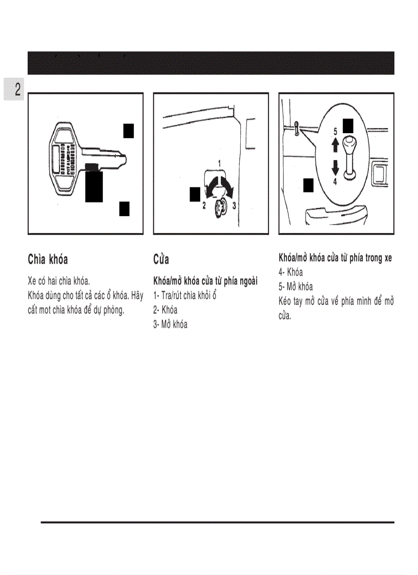 image for page Hướng dẫn sử dụng xe ô tô MITSUBISHI Jolie