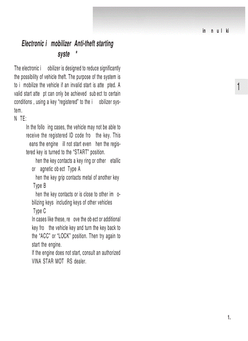 image for page Hướng dẫn sử dụng xe ô tô MITSUBISHI Lancer