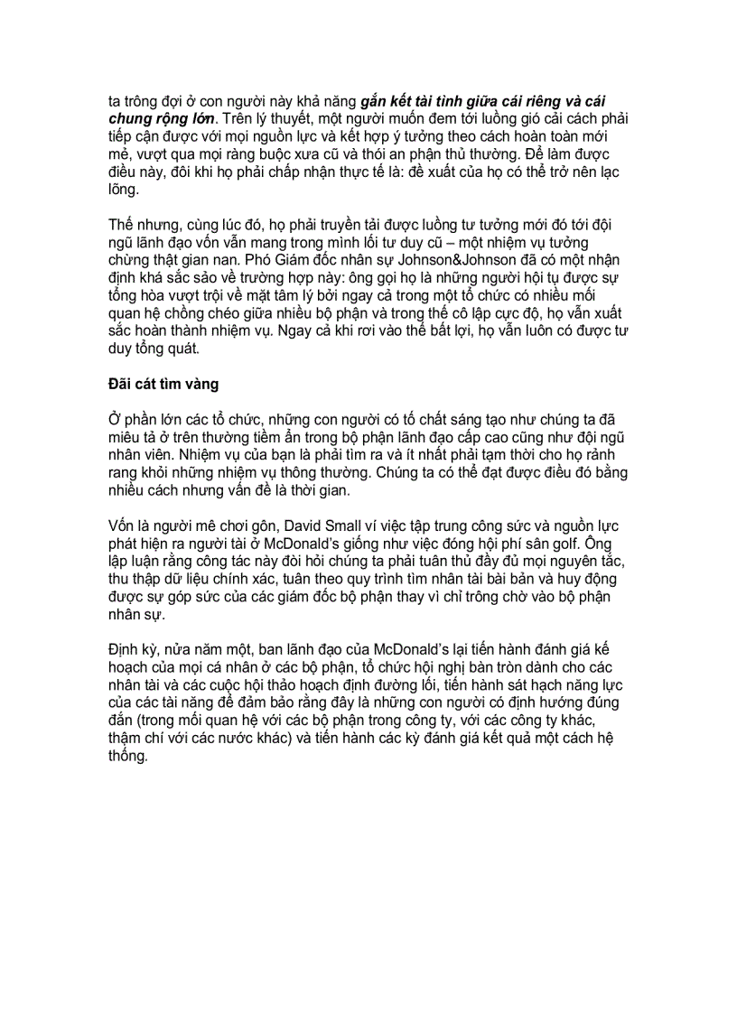 image for page Bí quyết dùng người của các Tập đoàn nổi tiếng