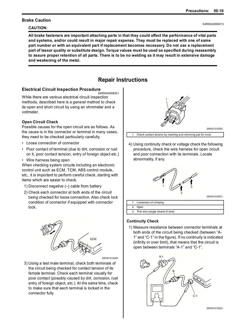 image for page Shop manual xe ô tô Suzuki SWIFT RS415