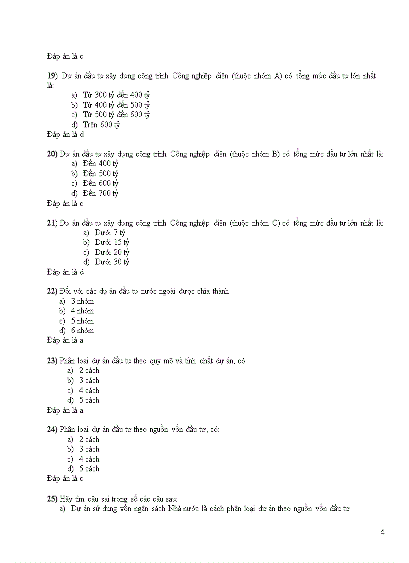 image for page Bộ đề thi trắc nghiệm quản trị dự án đầu tư II Trường ĐH Công Nghiệp TPHCM 2011 có đáp án