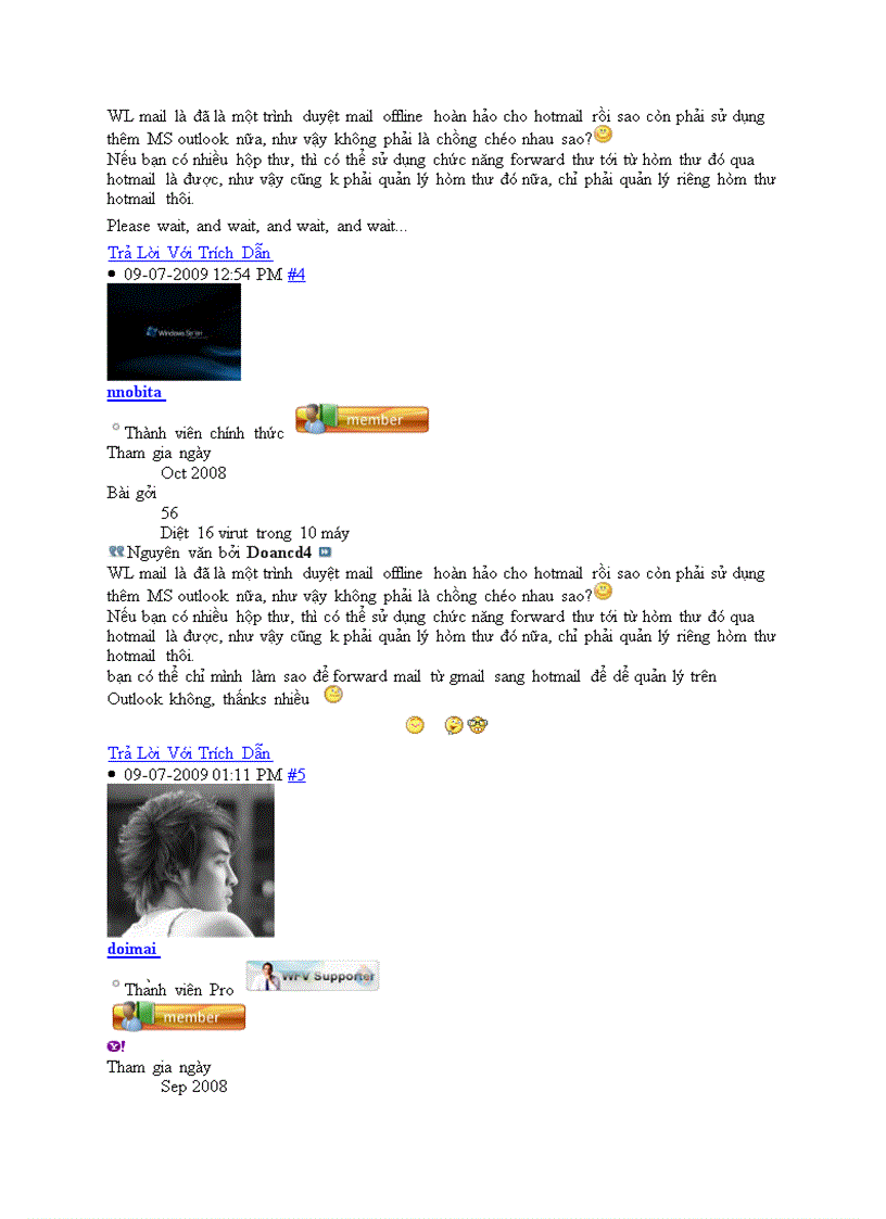 image for page Hướng dẫn dùng Microsoft Outlook 2007 duyệt thư Hotmail