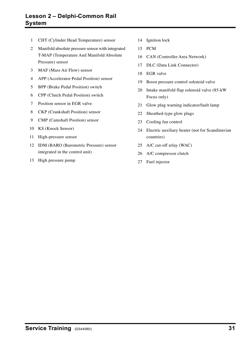 image for page Tài liệu hệ thống nhiên liệu common rail xe ô tô ford