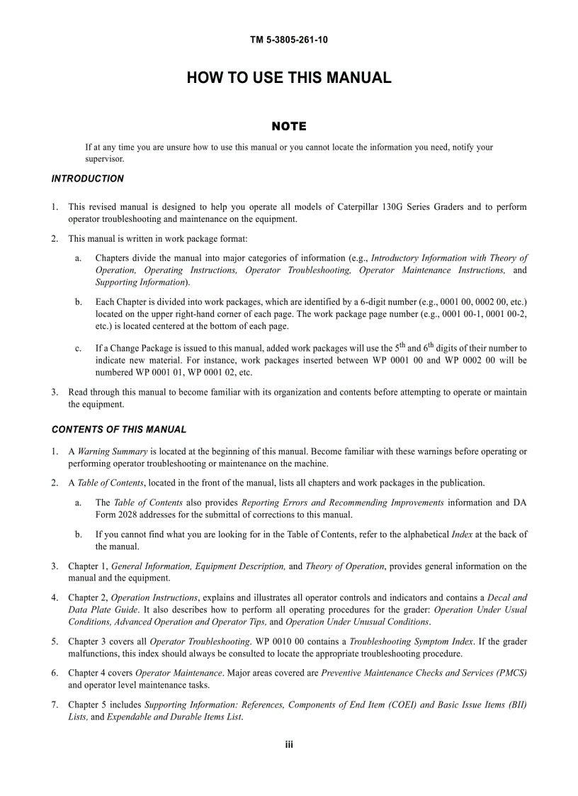 image for page Shop manual máy san CATERPILLAR 130G P1