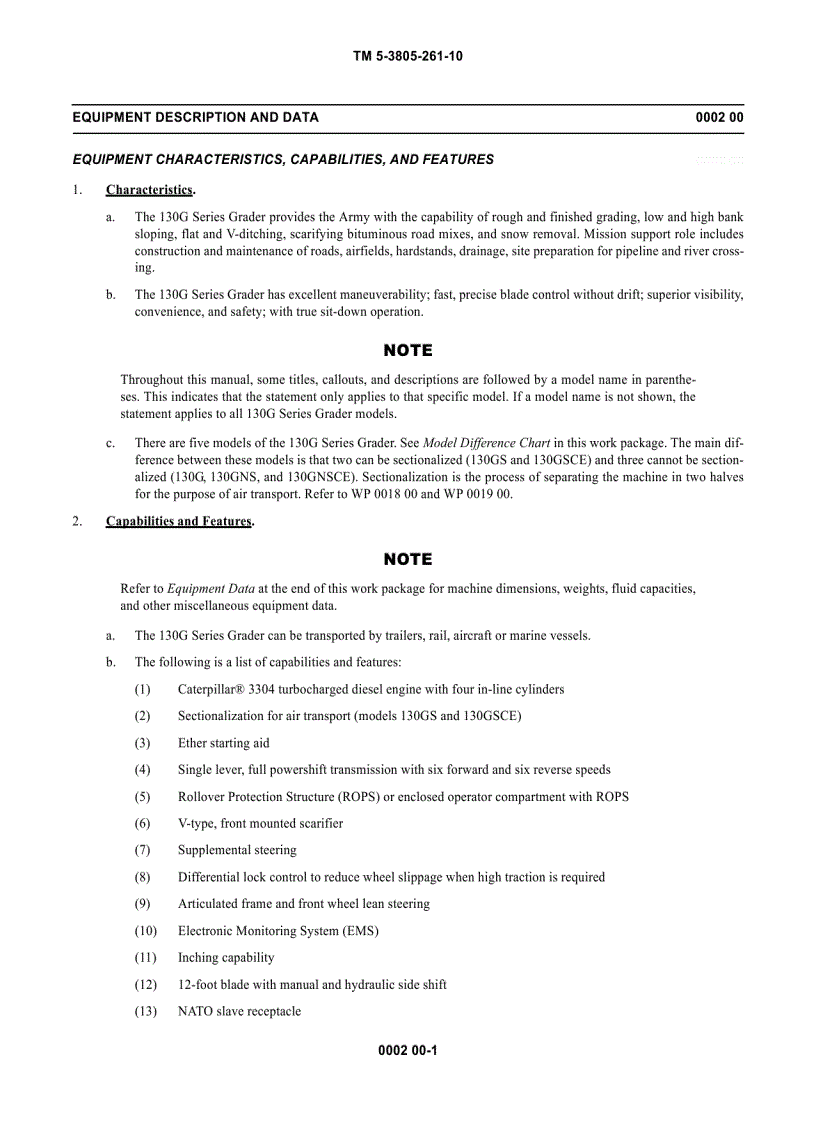 image for page Shop manual máy san CATERPILLAR 130G P1