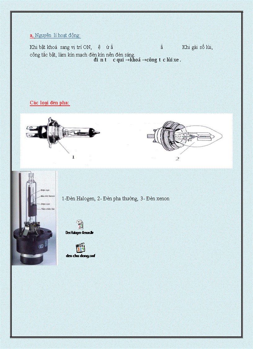 image for page Hệ Thống Chiếu Sáng Tín Hiệu Và Thông Tin Trên Ô Tô