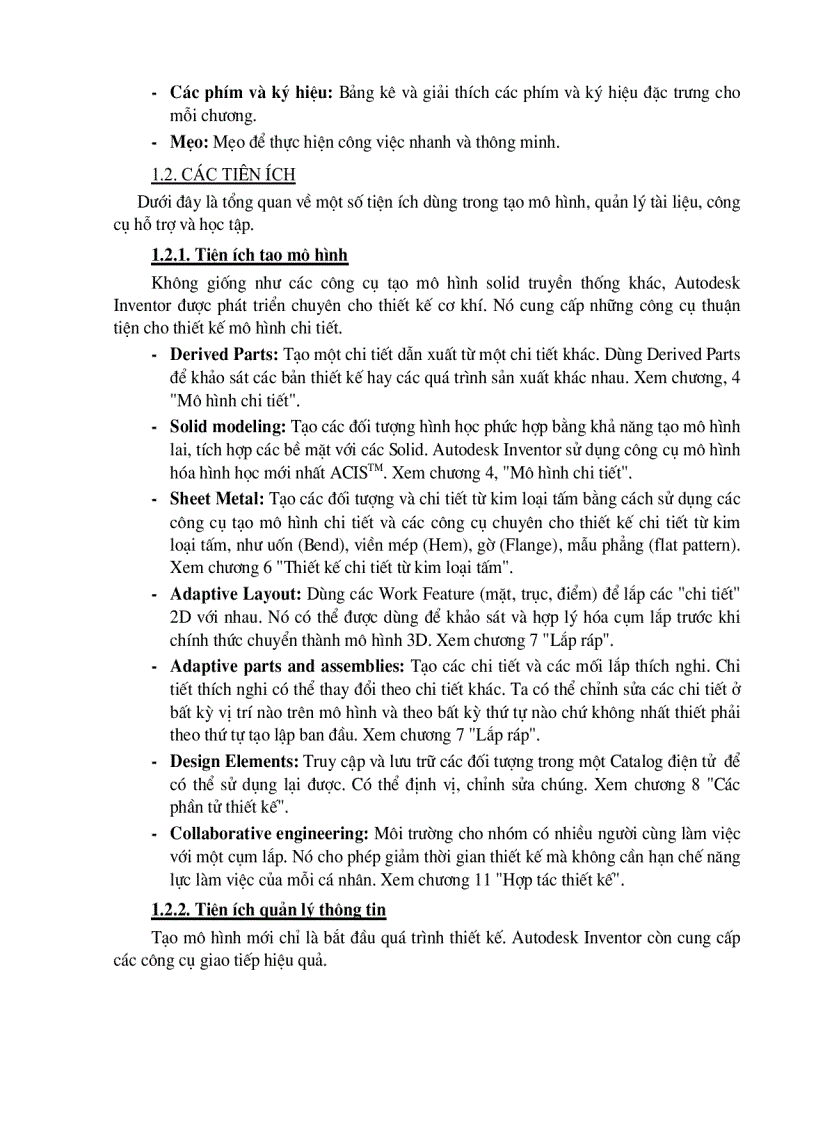 image for page Sử dụng Inventor