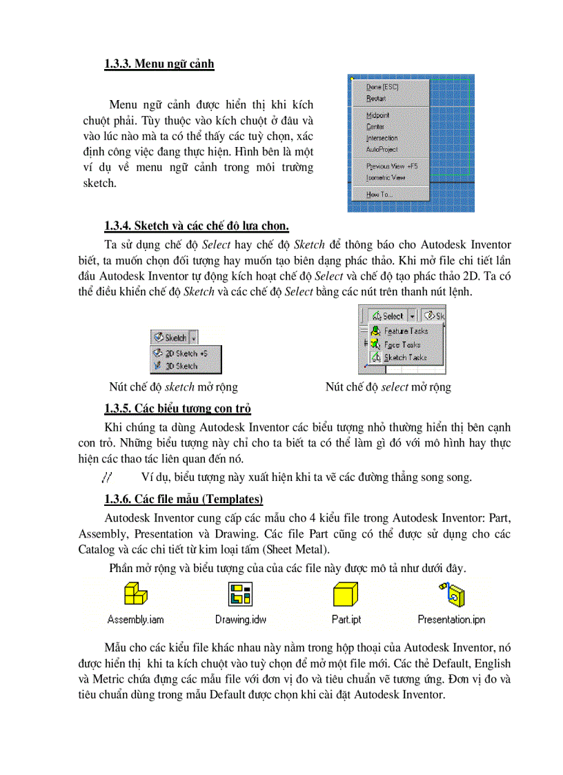 image for page Sử dụng Inventor