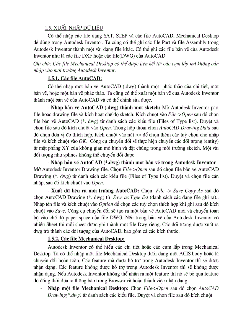 image for page Sử dụng Inventor