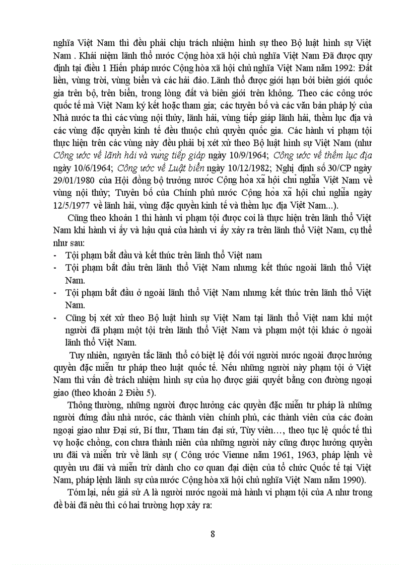 image for page Bài tập tình huống môn luật hình sự 1