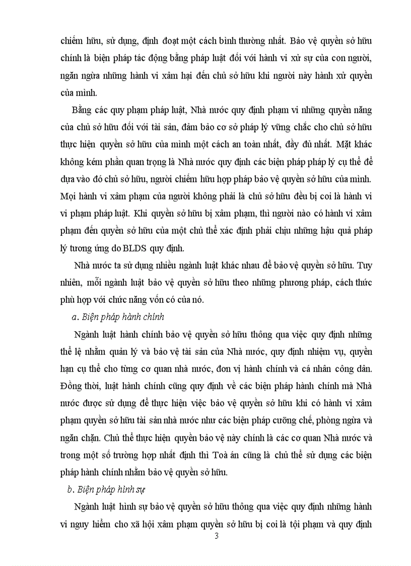 image for page Bt học kỳ môn luật dân sự 1 PHƯƠNG THỨC BẢO VỆ QUYỀN SỞ HỮU