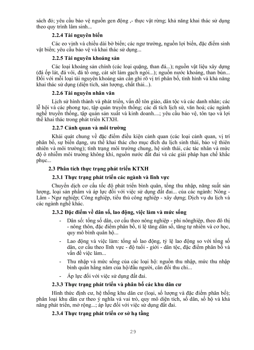 image for page Giáo trình quy hoạch sử dụng đất đai