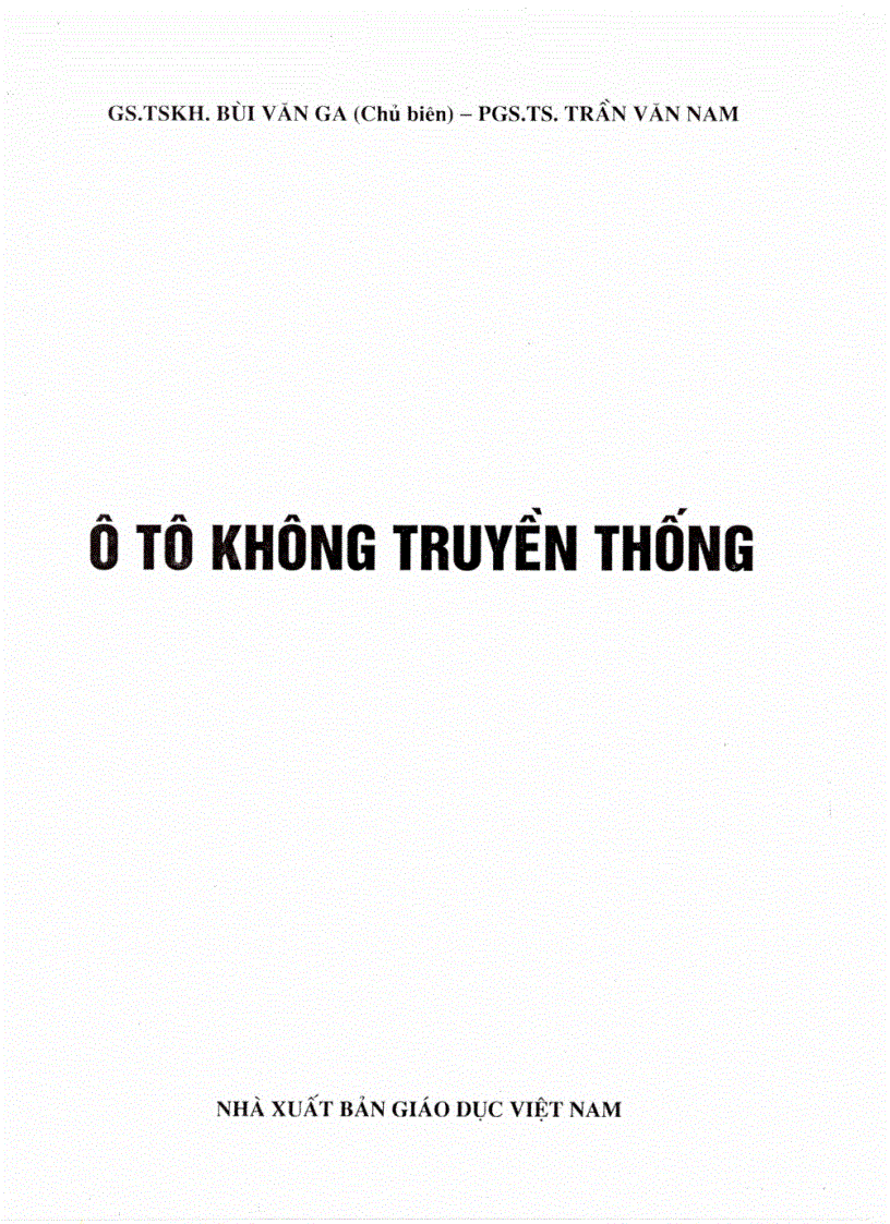 image for page Ô tô không truyền thống