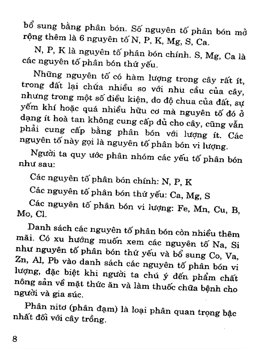 image for page Kỹ thuật sản xuất chế biến và sử dụng phân bón