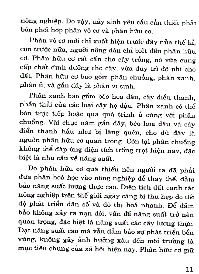 image for page Kỹ thuật sản xuất chế biến và sử dụng phân bón