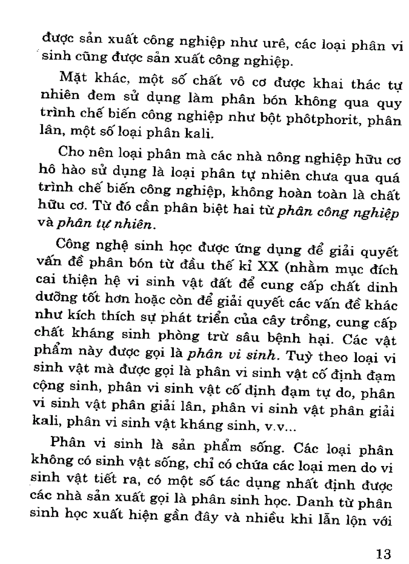 image for page Kỹ thuật sản xuất chế biến và sử dụng phân bón