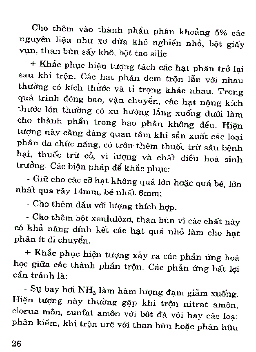 image for page Kỹ thuật sản xuất chế biến và sử dụng phân bón