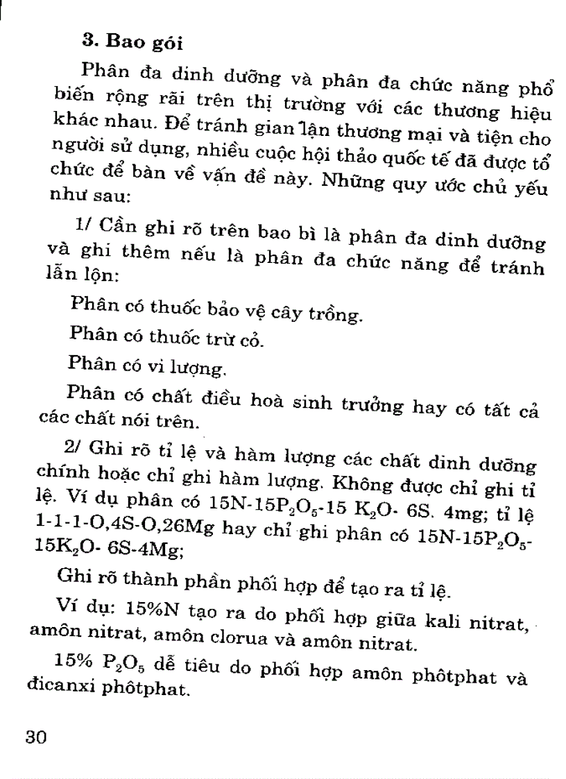 image for page Kỹ thuật sản xuất chế biến và sử dụng phân bón