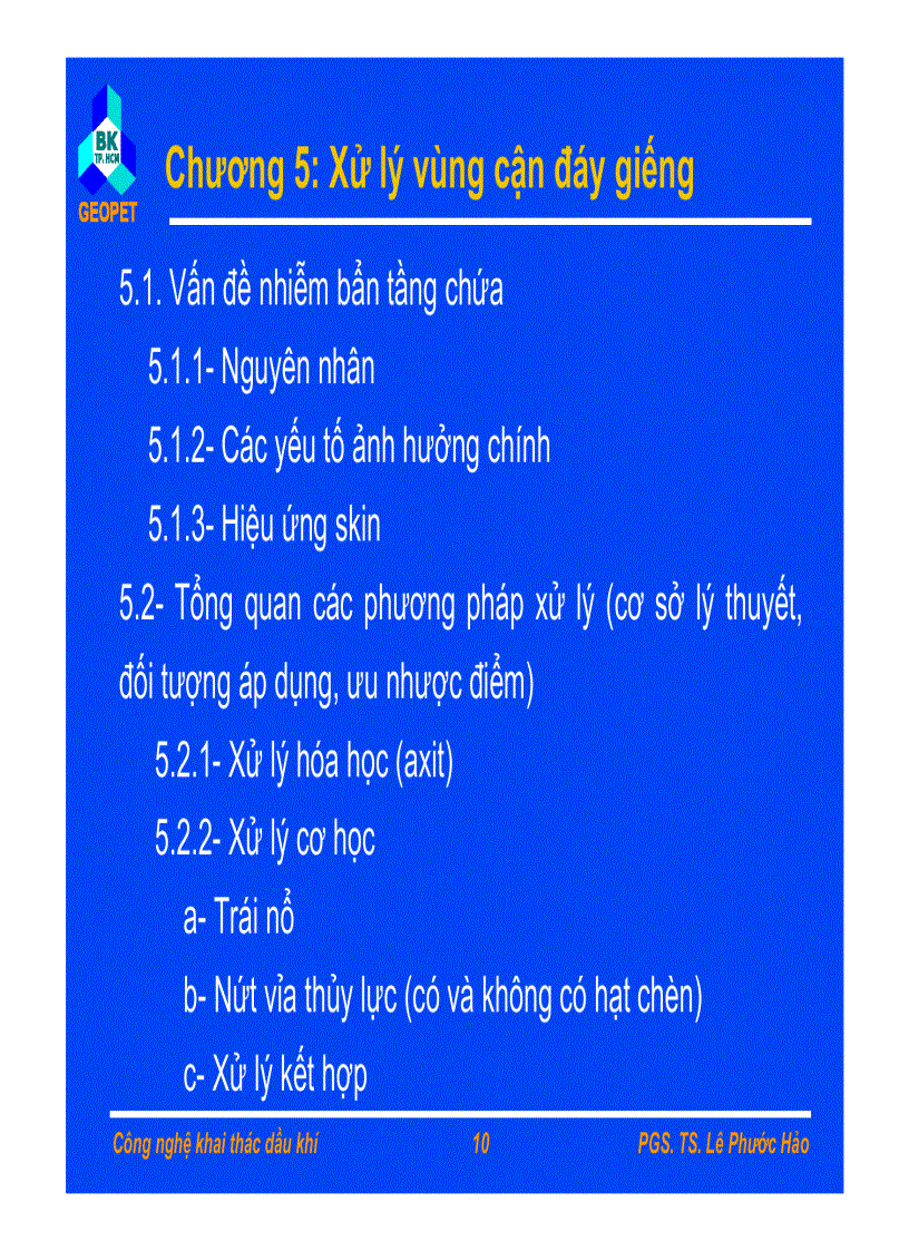 image for page Bài giảng cn khai thác dầu khí pgs Ts Lê phước hảo