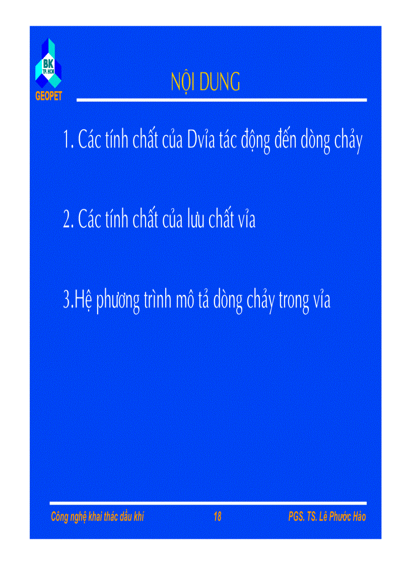 image for page Bài giảng cn khai thác dầu khí pgs Ts Lê phước hảo