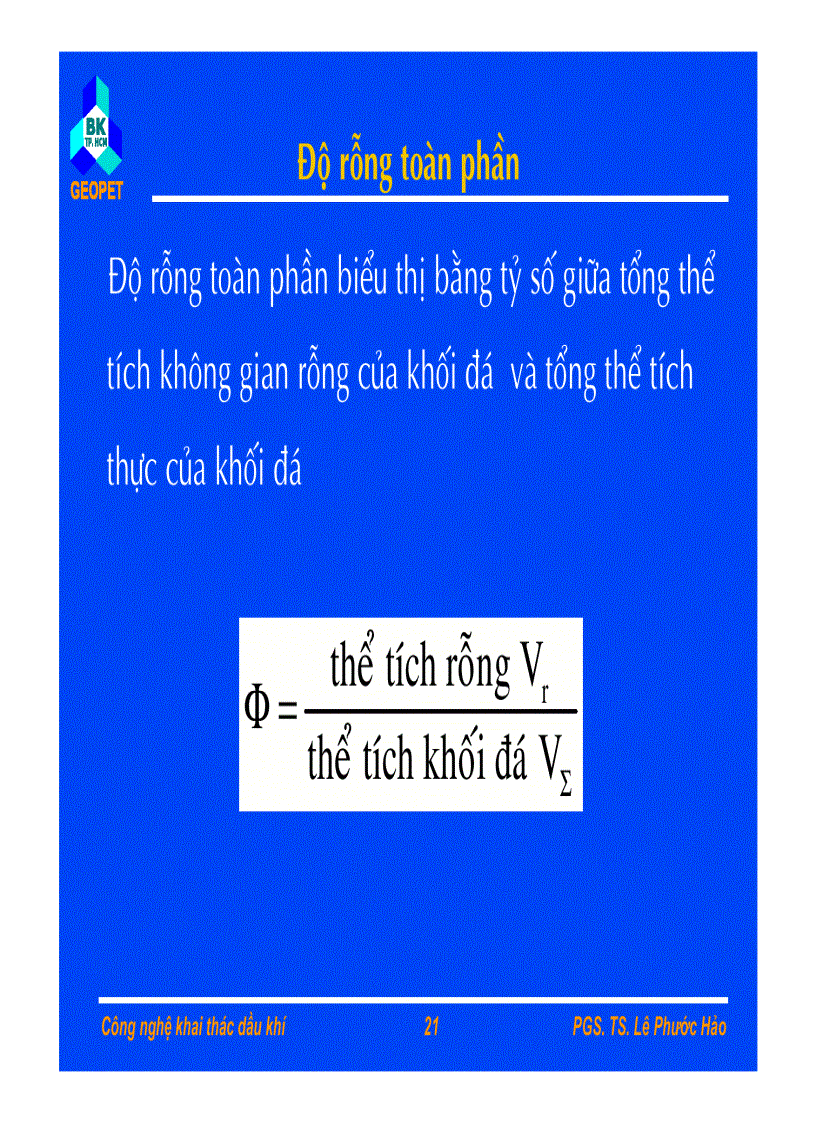 image for page Bài giảng cn khai thác dầu khí pgs Ts Lê phước hảo