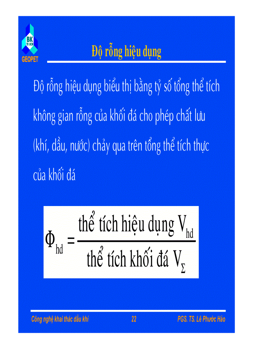 image for page Bài giảng cn khai thác dầu khí pgs Ts Lê phước hảo