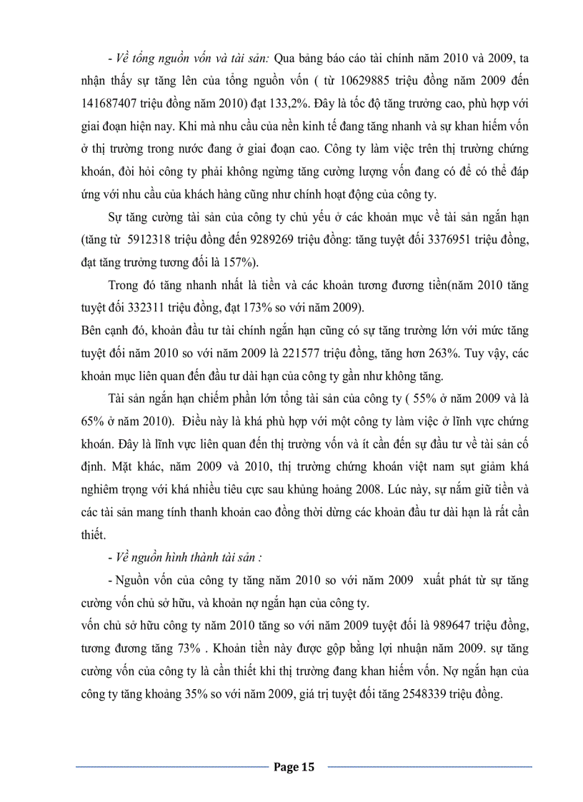 image for page Phân tích tình hình tài chính Công ty Cổ phần Chứng khoán Ngân hàng Nông nghiệp và Phát triển Nông thôn Việt Nam Agriseco