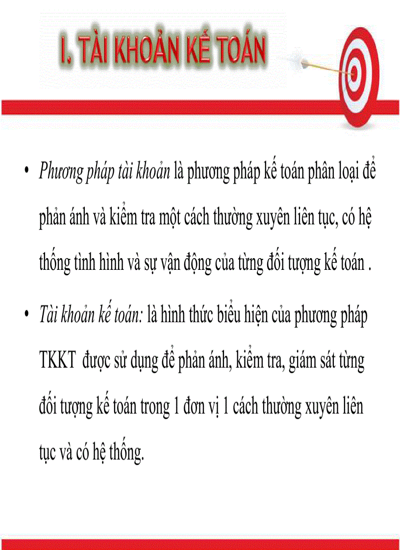 image for page Tài khoản kế toán phân loại