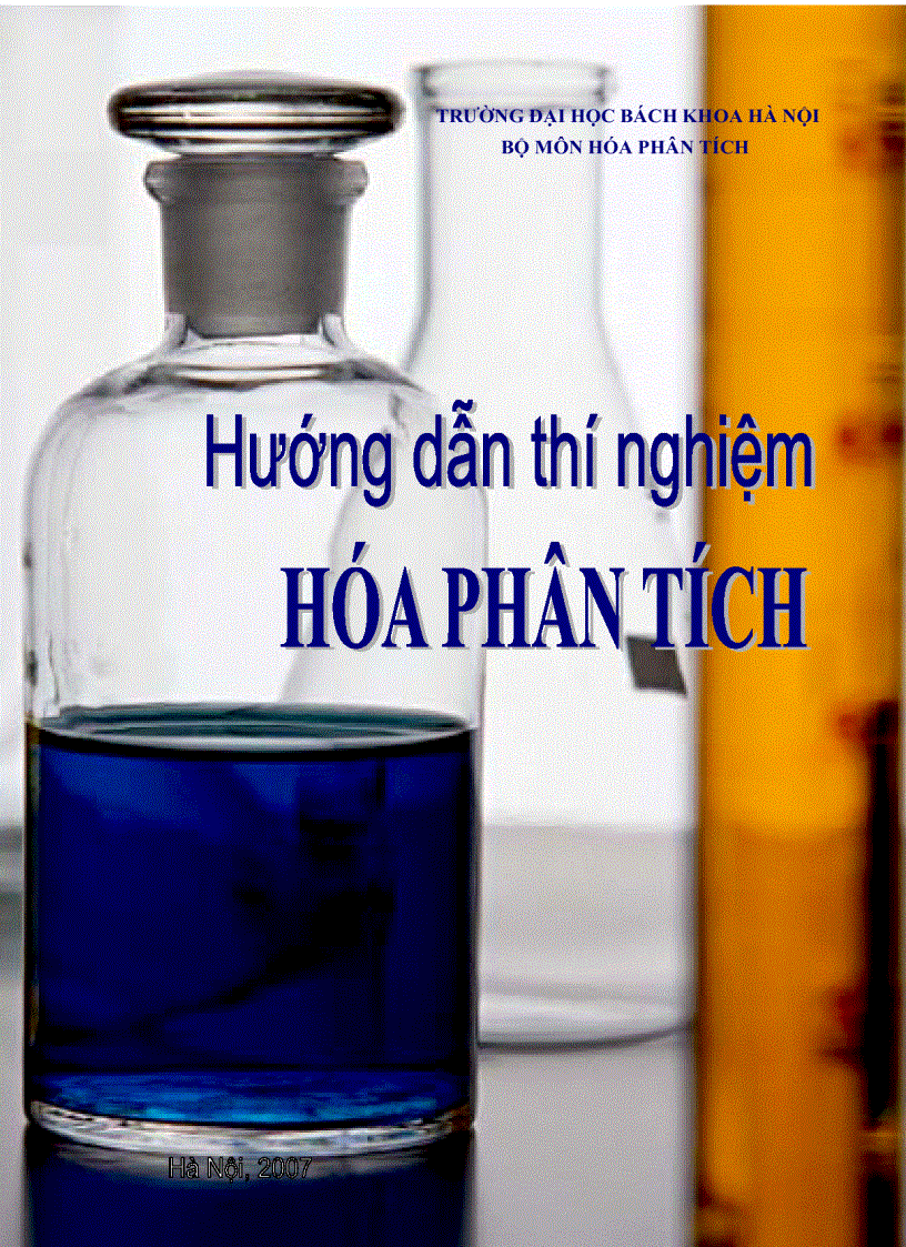 image for page Tài liệu hướng dẫn thí nghiệm hóa phân tích