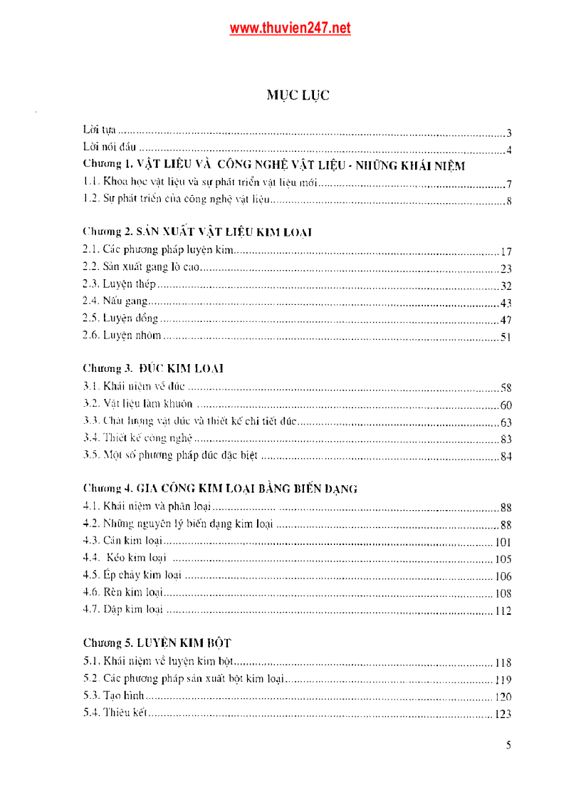 image for page Giáo trình Công nghệ vật liệu ĐHBK Hà Nội