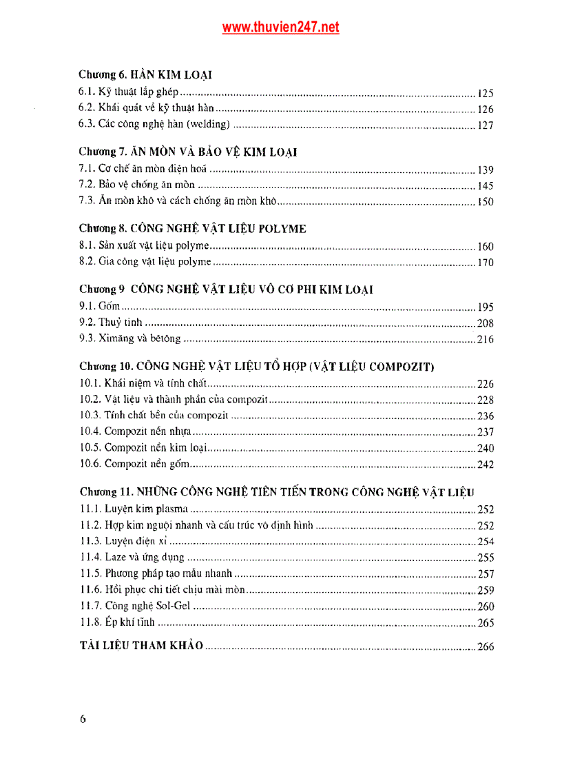 image for page Giáo trình Công nghệ vật liệu ĐHBK Hà Nội