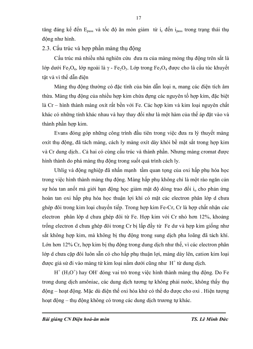 image for page Công nghệ điện hóa TS Lê Minh Đức