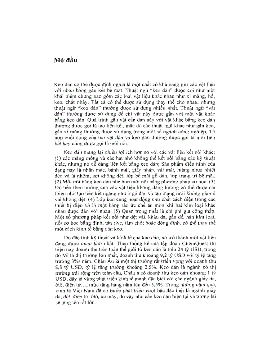 image for page Keo dán hóa học và công nghệ