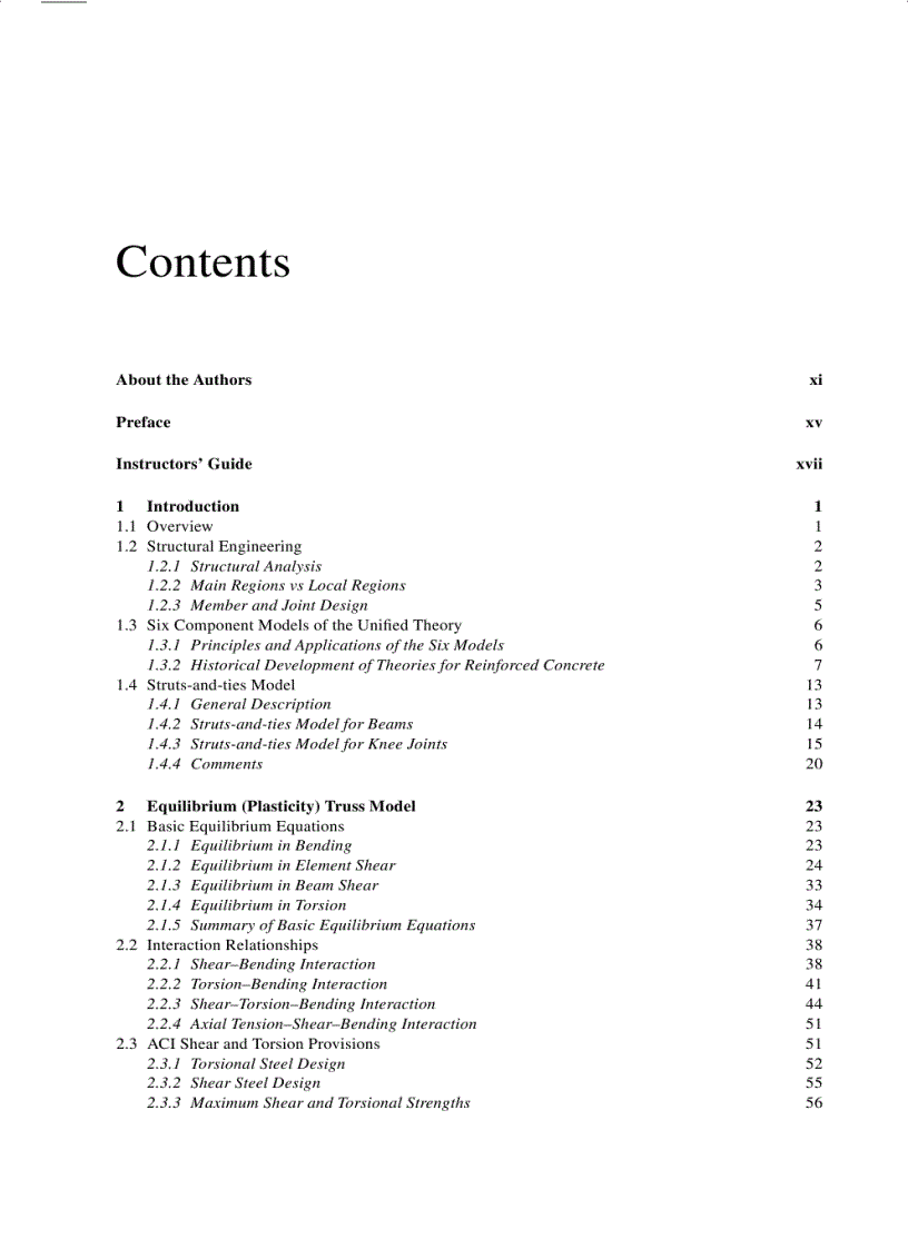 image for page Lý thuyết kêt cấu BÊ TÔNG hợp nhất Unified Theory of Concrete Structures