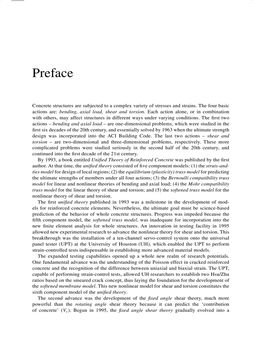 image for page Lý thuyết kêt cấu BÊ TÔNG hợp nhất Unified Theory of Concrete Structures