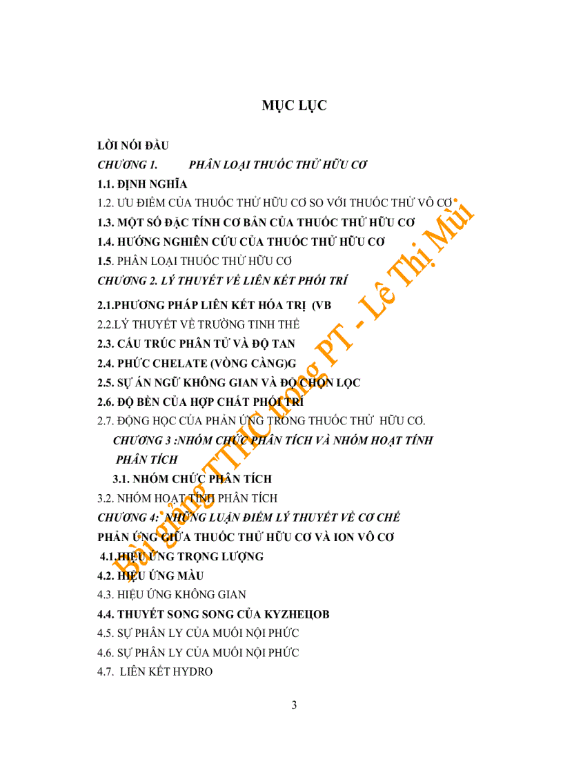 image for page Bài giảng thuôc thử hữu cơ trong hóa phân tích