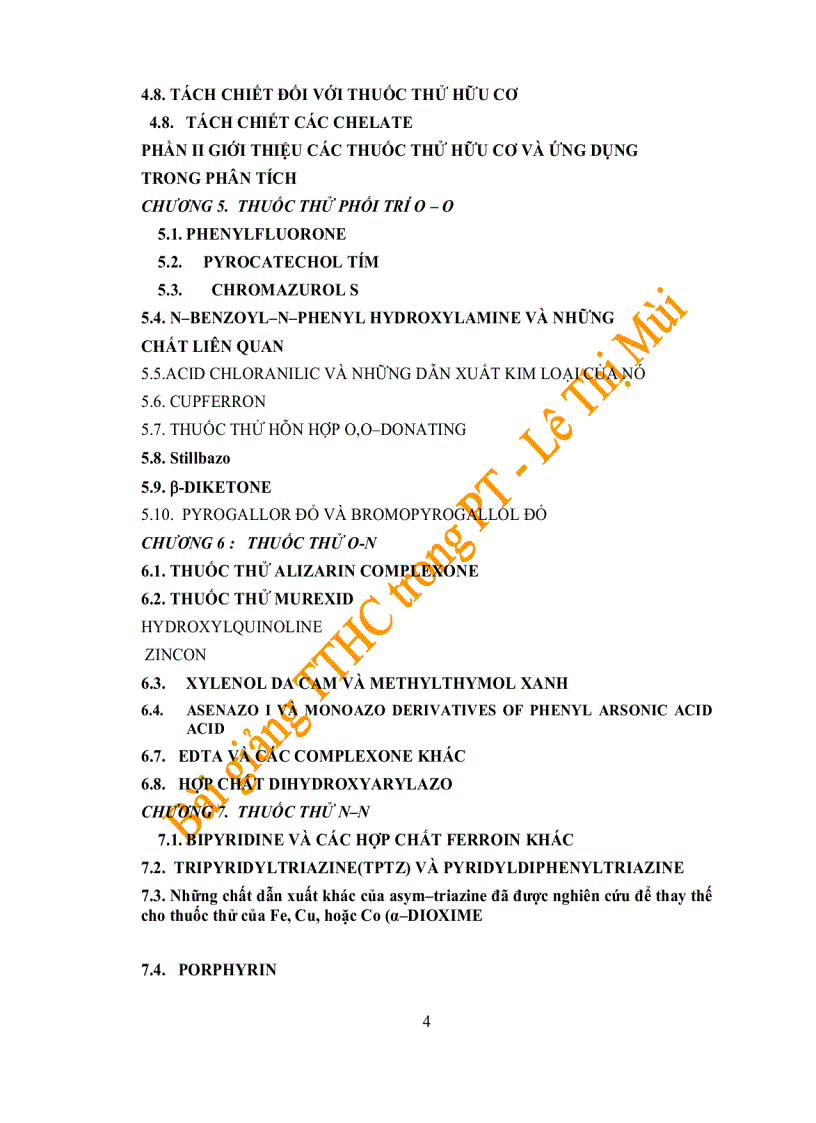 image for page Bài giảng thuôc thử hữu cơ trong hóa phân tích