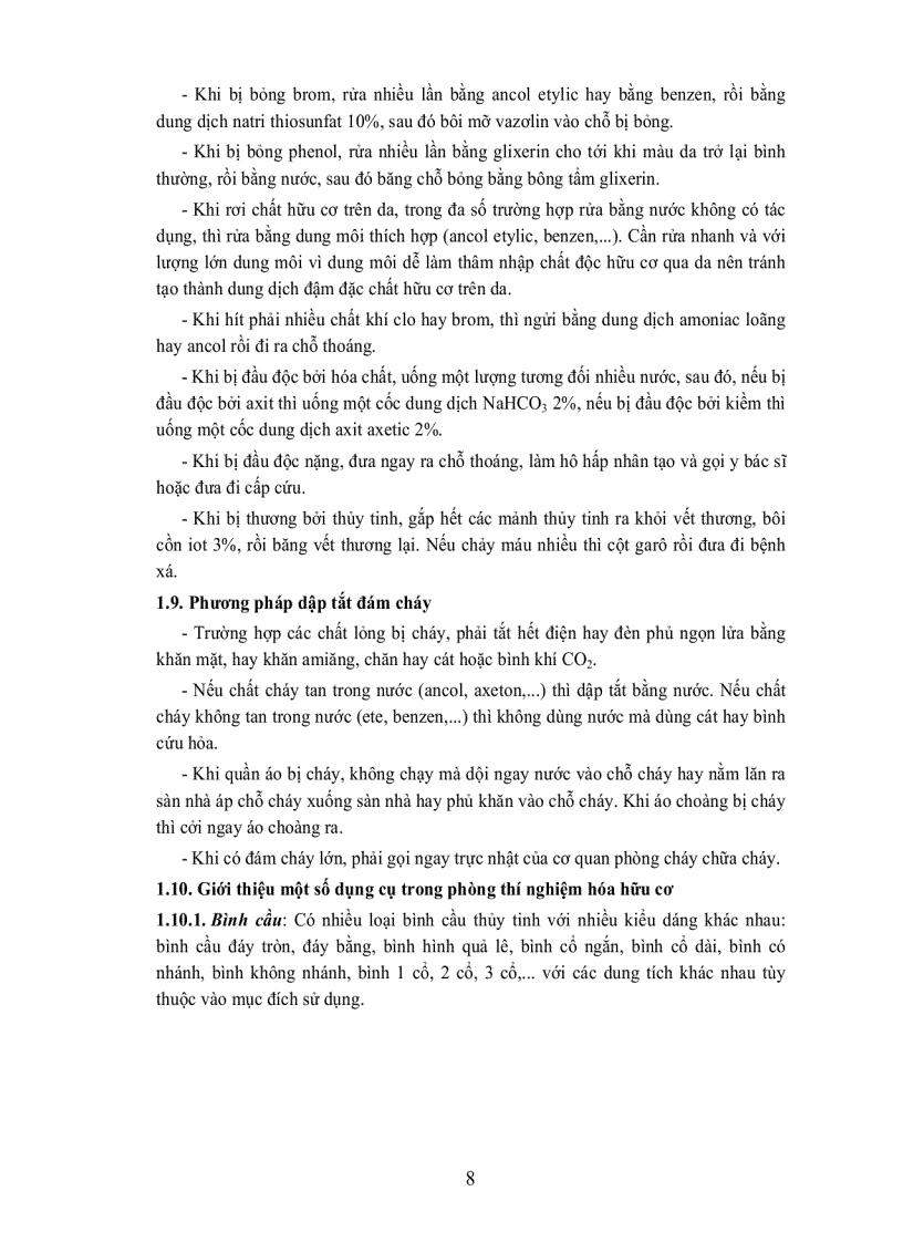 image for page Giáo trình thực hành hóa hữu cơ 1