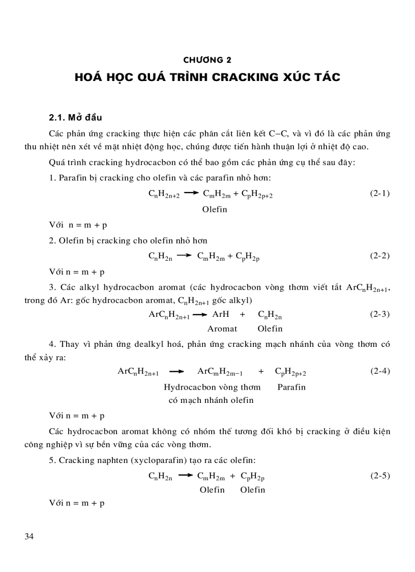 image for page Giáo trình cracking xúc tác Tác giả GS TS Nguyễn Hữu Phú