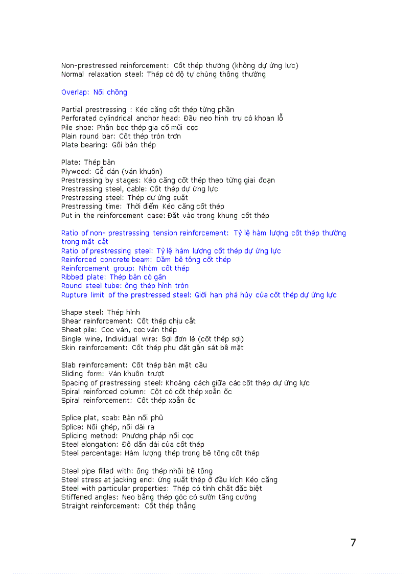 image for page Từ Điển Tiếng Anh Kỹ Thuật Xây Dựng