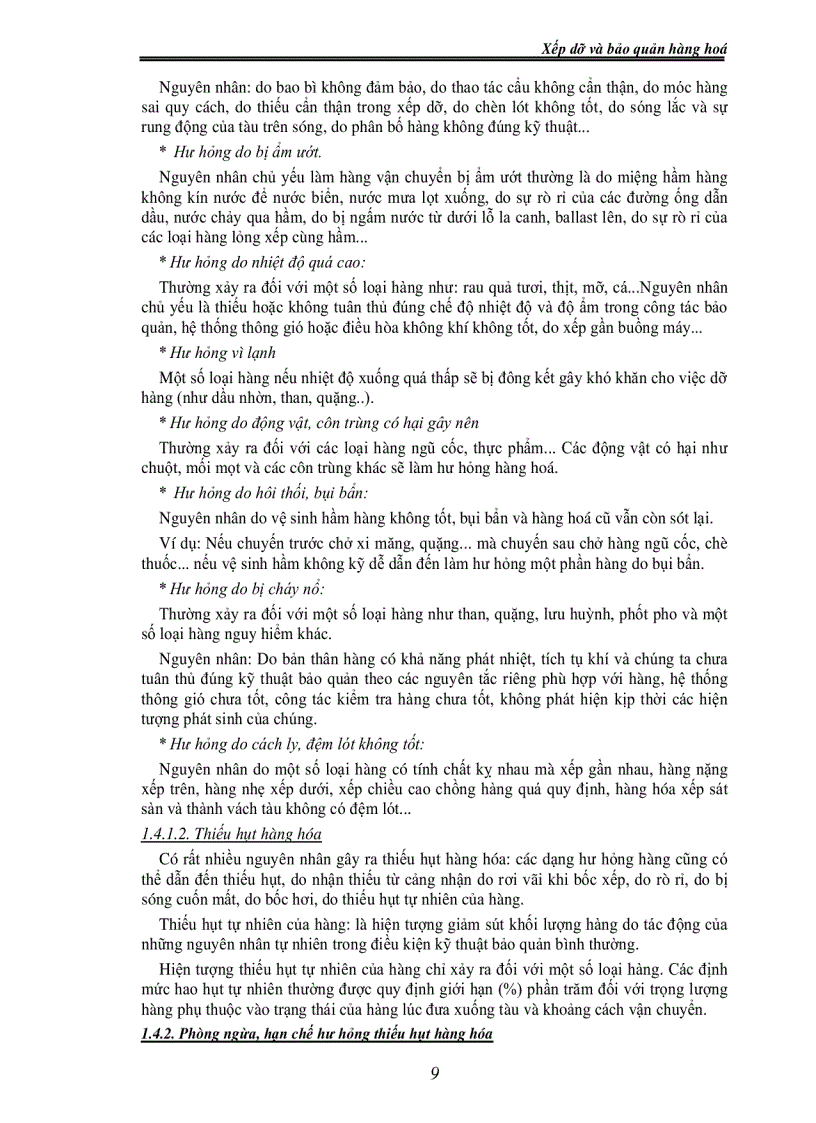 image for page Giáo trình Xếp dỡ và bảo quản hàng hóa