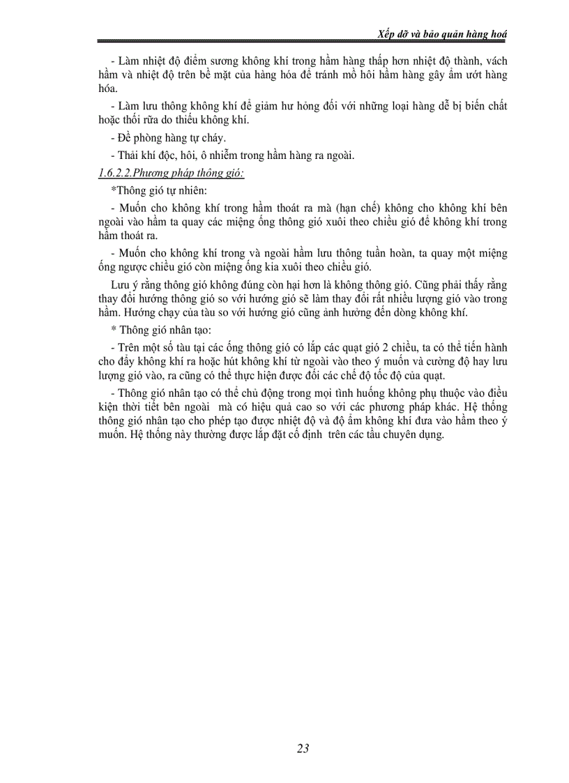 image for page Giáo trình Xếp dỡ và bảo quản hàng hóa