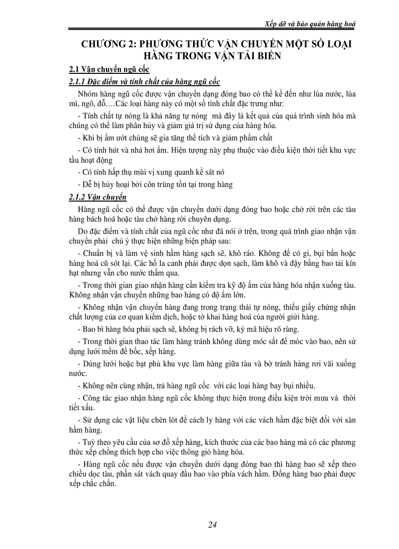 image for page Giáo trình Xếp dỡ và bảo quản hàng hóa
