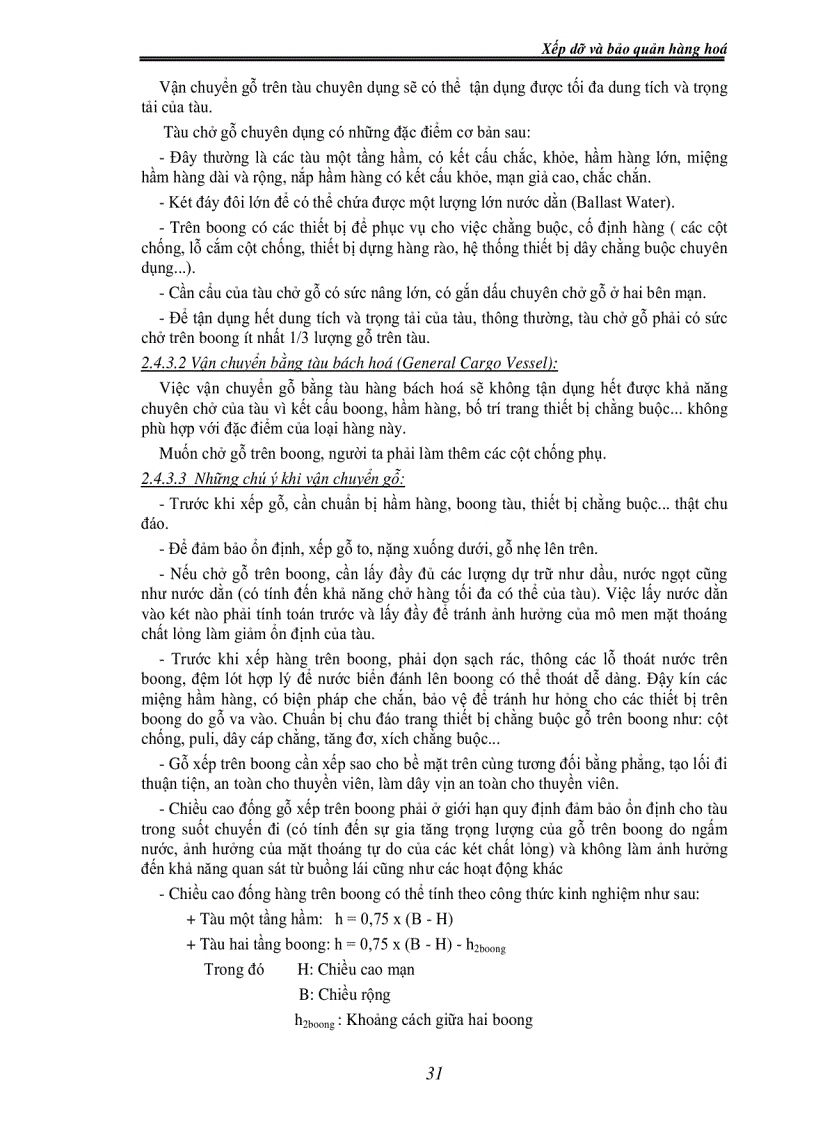 image for page Giáo trình Xếp dỡ và bảo quản hàng hóa